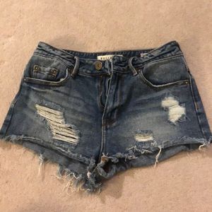 Jean shorts